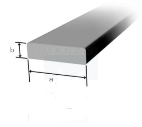 Flachprofil Edelstahl - 1.4301 – Bild 3