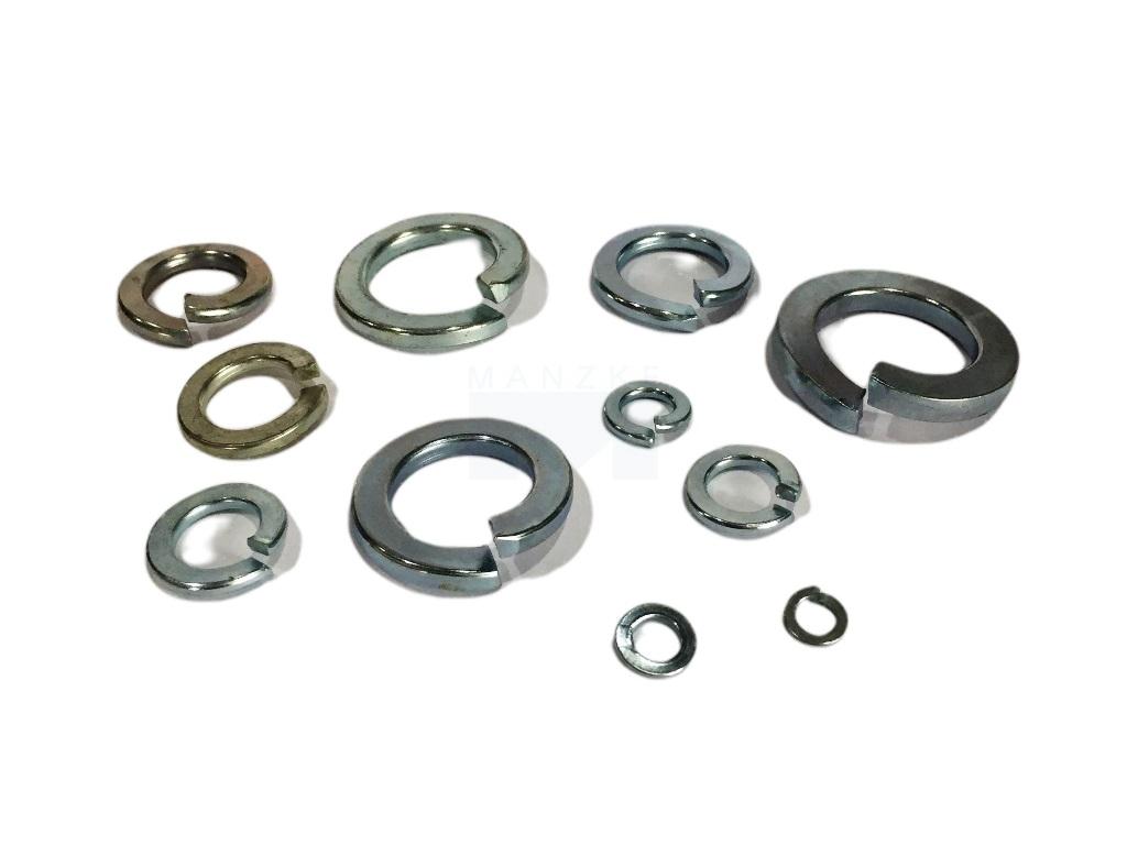 Federring DIN 127 galvanisch-verzinkt