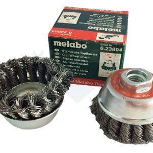 metabo Stahldraht-Topfbürste